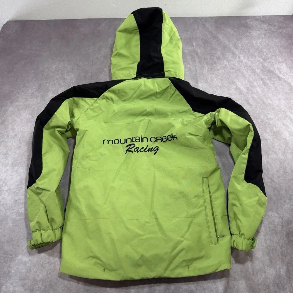 Descente Ski Green Jacket Mountain Creek Junior Size 12